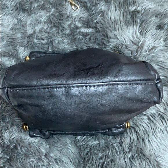 Vintage FS Black Leather Convertible Clutch Bag - Picture 11 of 13